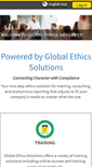 Mobile Screenshot of onlineethics.net